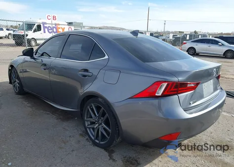 2016 Lexus Is 350 from USA, damaged, VIN JTHBE1D24G5026866